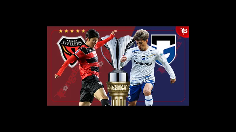 Cầu thủ của Pohang và Gamba Osaka đối đầu trên sân cỏ